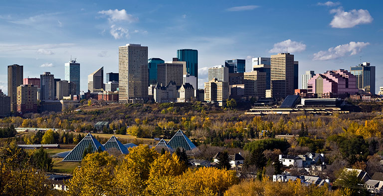 Alberta skyline