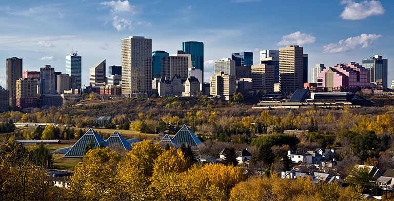 Alberta skyline