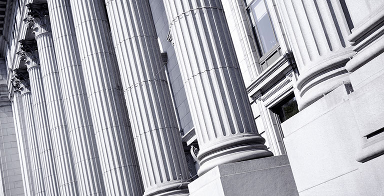 Columns facade montreal