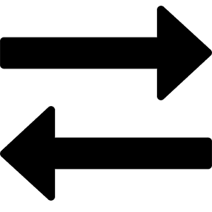 These arrows describe what the OSC will provide to FINTRAC and vice versa.