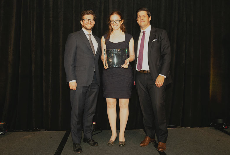 Roger Smith, Ilana Ludwin and Andrew Boyd