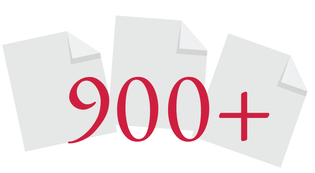 900+